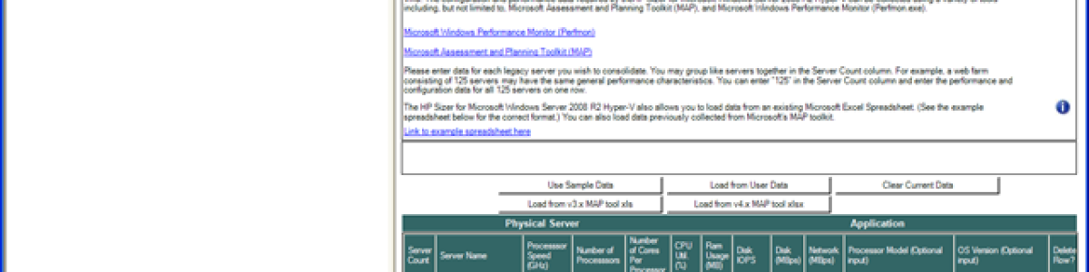 Plánování kapacity pro Microsoft Hyper-V R2