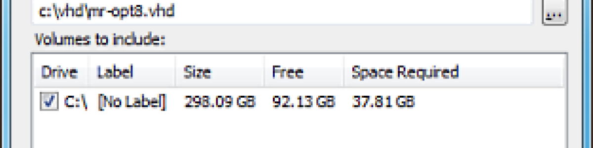 disk2vhd nový nástroj pro konverzi fyzických disků do virtuálních